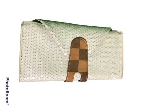 ヒロコハヤシ カルディナーレ 長財布ビッグサイズ ホワイト