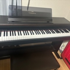 YAMAHA 電子ピアノ椅子付きの画像