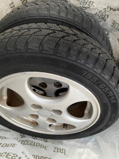 155/65R14   スタッドレスタイヤ 4本