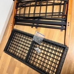 ニトリアイアンベッド シングルフラットベッドフレーム