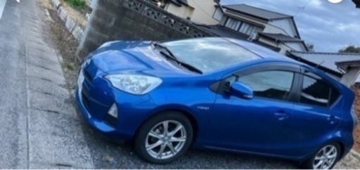 値下げ！60万→40万　トヨタ　アクア　走行12万㌔