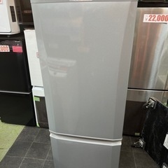 動作良好❗️大阪市内　送料無料❗️ 三菱 168L  LED照明!! 省エネ性能+静MR-P17Z
