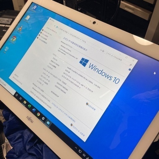 タッチパネル対応★一体型PC【FUJITSU】SSD換装済 Core i5