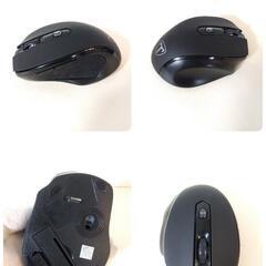 美品 2.4G ワイヤレスマウス 無線マウス 5DPIモード 省エネ 持ち運び便利の画像