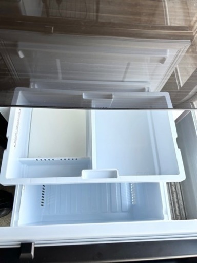 万代店　極美品MITSUBISHI 冷凍冷蔵庫 MR-CX30E-BR  3ドア 300L 真ん中野菜室 自動製氷 閉め忘れ防止 20