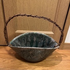 花器 しがらき焼き