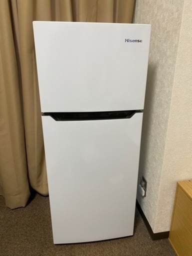 【日程条件あり】ハイセンス　冷凍冷蔵庫120L