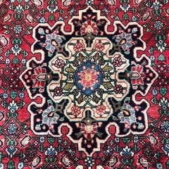 ペルシャ絨毯 キリム 草木染め 未使用品の画像