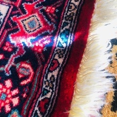 ペルシャ絨毯 キリム 草木染め 未使用品の画像