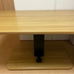 モダンデコ昇降式ダイニングテーブル（美品）取引可※値下げ中！※3/15までの画像