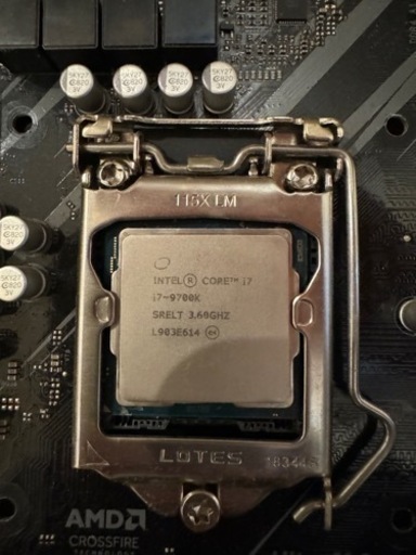 core i7 9700K と ASRock Z390 Phantom Gaming 4 と 虎徹 mark ii