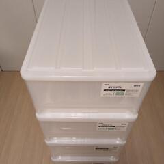 ニトリ　押入れ収納ケース　4つ　お引取限定の画像