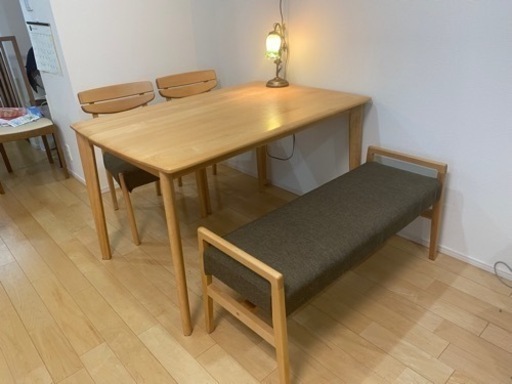 お取引き完了】ニトリ アルナス ダイニングテーブル 美品