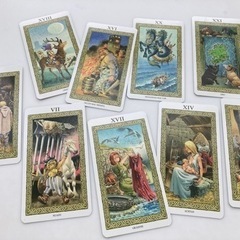 ドルイドのタロットカード英国製の画像