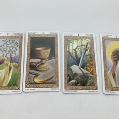 ドルイドのタロットカード英国製の画像