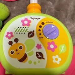 トイローヤル　toyroyal ベビージム メリー やすらぎふわふわメリー　おもちゃの画像