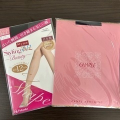 シャルレ　ストッキング　黒　M