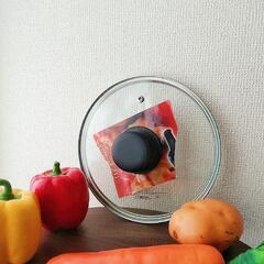 お鍋のフタ、ガラス蓋の画像
