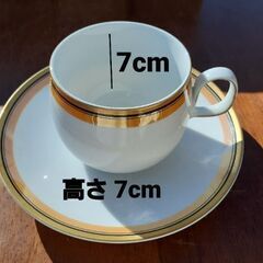 最終値下げ！ カップ、ソーサー、スプーンセット 未使用品の画像