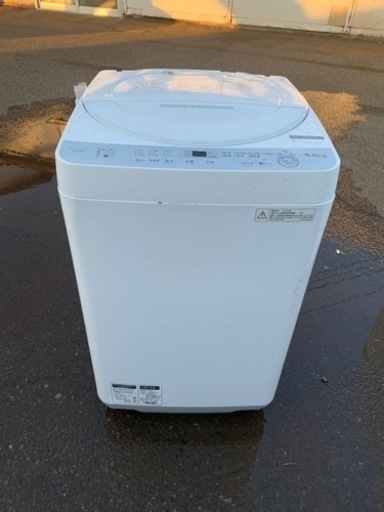 ⭐️SHARP 電気洗濯機⭐️ ⭐️ES-GE6B-W⭐️