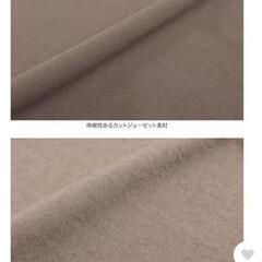 お値下げしました※新品・未使用※[ 裏起毛 ] バックリボン Vネック ロングワンピース レディースの画像