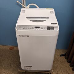 SHARP 電気洗濯乾燥機 洗濯/乾燥 5.5/3.5kg 20...