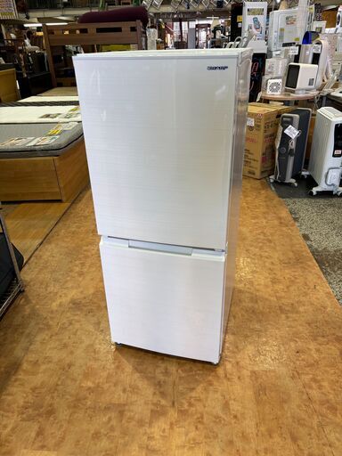 ✨安心の除菌洗浄済✨SHARP 2020年製 152L 2ドア冷蔵庫 SJ-D15G-W【愛市IR016289-104】