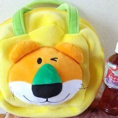 【未使用美品タグ付き！】たべっ子どうぶつ ライオン ハンドバッグの画像