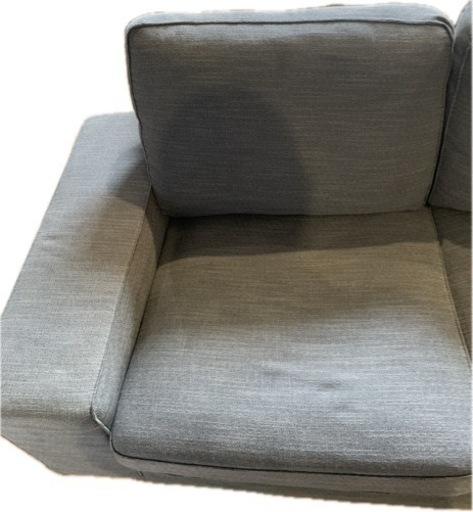 IKEA シーヴィク　グレー家具 ソファ 2人掛けソファ