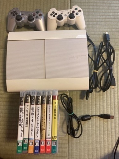PS3 CECH-4000Bとソフト7本とHDMIケーブル