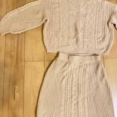 セットアップ　ニット　Mの画像
