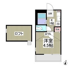 🏢安心の叶えRoom✨『1K』東久留米市小山✨ 🉐初期費用5万円...