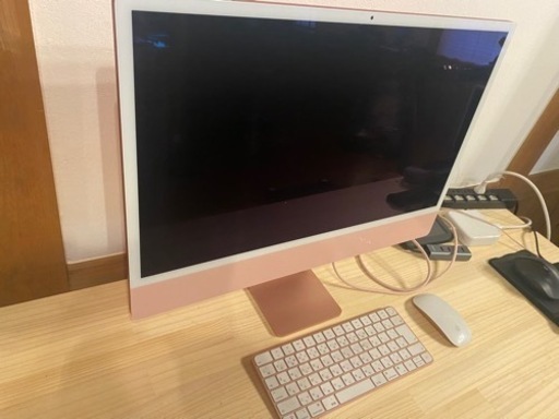 【パソコン】24インチ ピンク iMac 4.5K Retina ディスプレイモデル