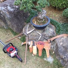 明るい職場で元気に楽しく働きたい人へ　　未経験者大歓迎　庭師　・　職人さんを目指す人も大歓迎　アルバイトも大歓迎の画像