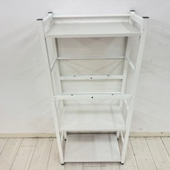 【受け渡し決定済】値下げしました‼️お安くお譲り😊 棚付 スチー...