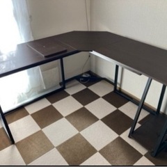 FITUEYES パソコンデスク L字型 デスクデスクPC コー...