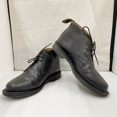 【中古品】Dr.Martens ドクターマーチン レザー ブラッ...