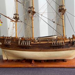 木製帆船模型/HMS BOUNTY/HMSバウンティ/イギリス海軍武装輸送船