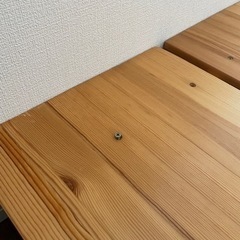 LOWYA すのこベッドフレーム(ダブル)の画像