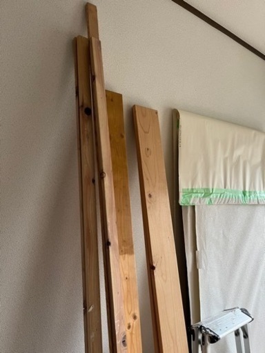 DIY 1×4材　木材45角　35角　木材の端材などまとめて　大工　現場　資材　日曜日大工に