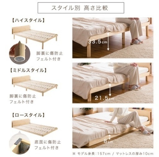 家具 スノコベッド