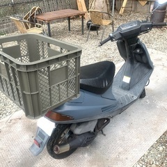 【キャリアカゴ付き】スズキアドレス 渋いマットネイビー 走行OK 今月引き取りお値下げ中の画像