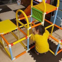 滑り台＆ジャングルジムの画像