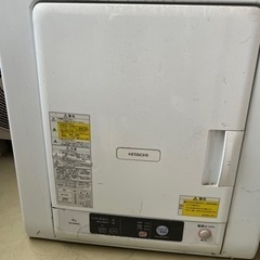 壊れた乾燥機