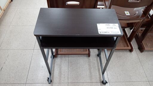 ★ジモティ割あり★ ニトリ PC机 ダークブラウン H72×D29.5×W60 クリーニング済み TJ4573