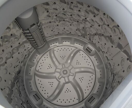 ♪IRIS OHYAMA/アイリスオーヤマ 洗濯機 IAW-T602E 6kg 2021年製 洗濯槽外し清掃済♪