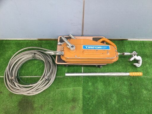【エコツール豊田インター店】☆チルコーポレーション(現カツヤマキカイ) 手動式ウインチ/パーフェクトチルホール/TIRFOR TU-16   ITOJWQ2J3LIO【愛知県/豊田市/工具】