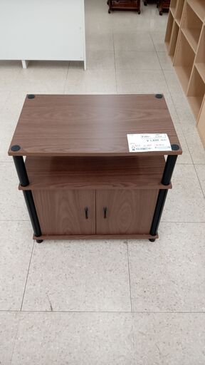 ★ジモティ割あり★  テレビ台 茶 H57.5×D39.5×W60 クリーニング済み TJ4576