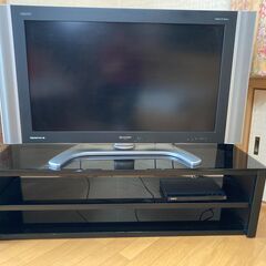 最終値下げ！液晶テレビ３７インチ＆テレビ台セット