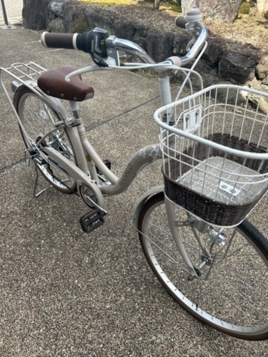 小学生女の子用　シマノ美品24インチ自転車